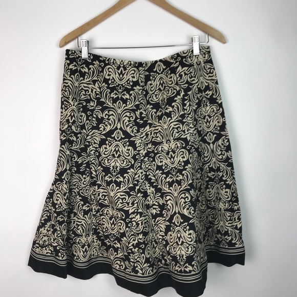 Robbie Bee Filigree A-Line Skirt Plus Sz 14 AL76 - Picture 4 of 6